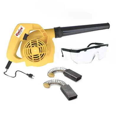 Elmico 60 minutes Continious Running Electric Air Blower With Carbon Brush & Safety Goggles (Eb-5-Carbon+G) (6 Month Warranty)